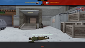 Player statistics with score, deaths, HP and money